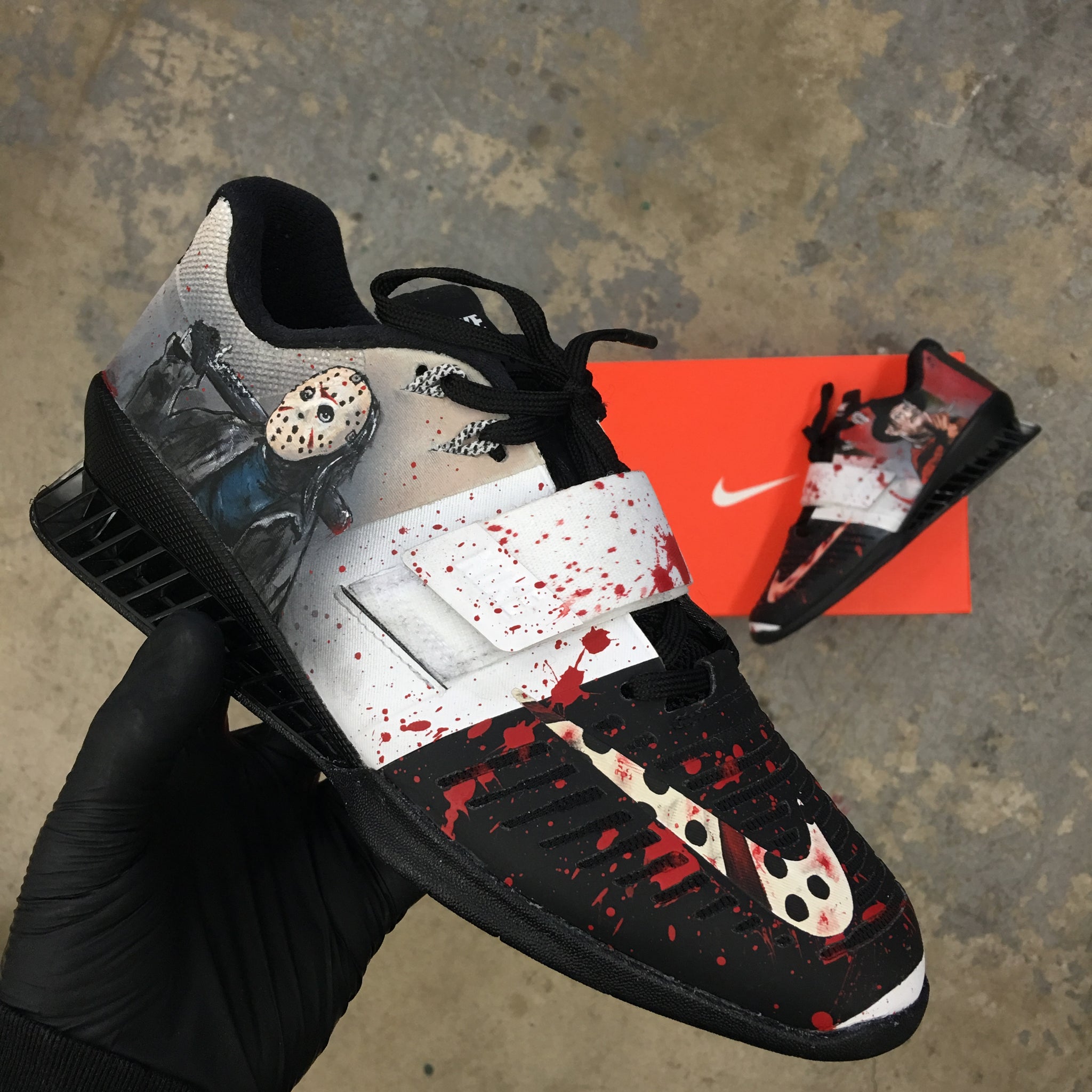 Freddy vs Jason Nike Romaleos 3 – B 