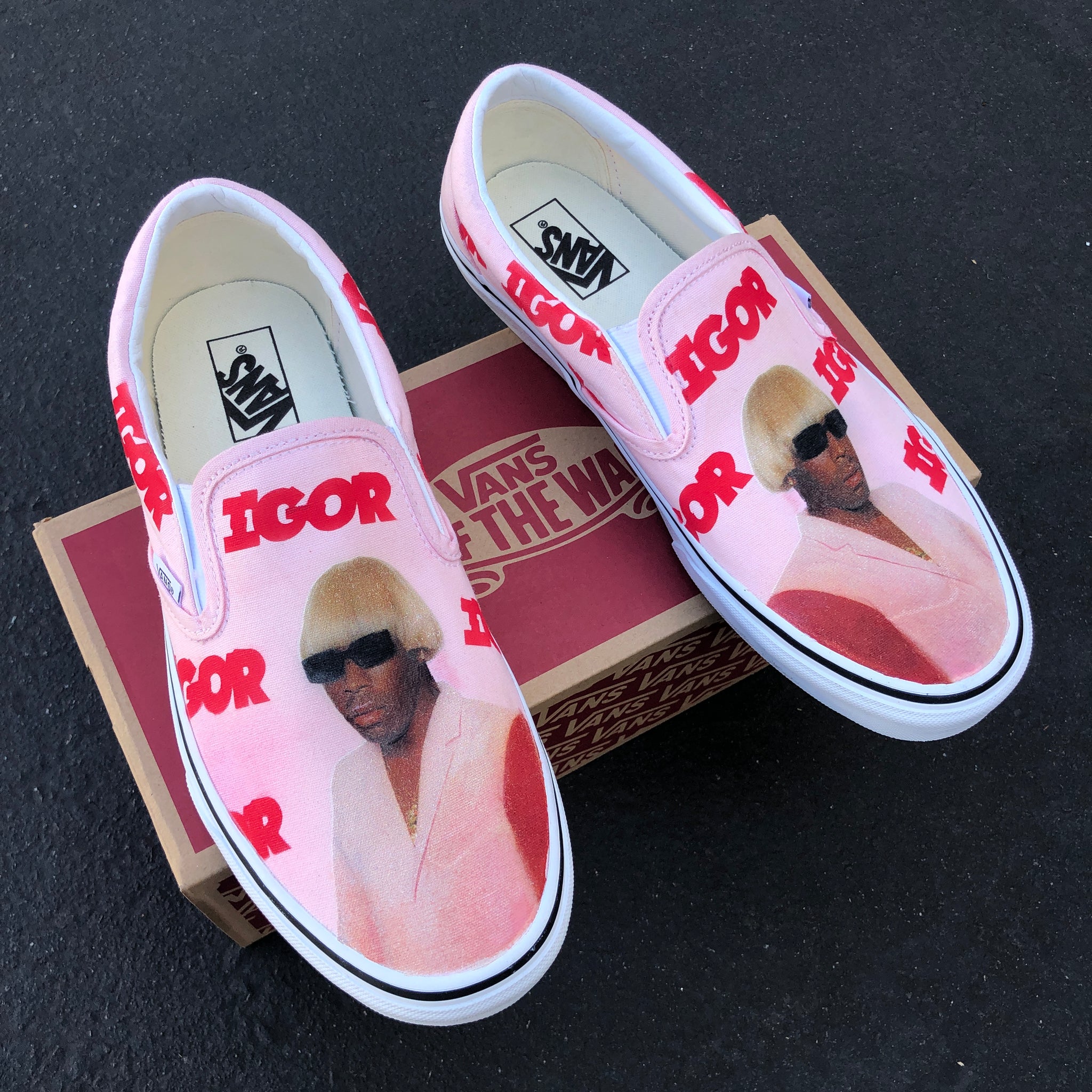 مرجع tyler the creator painted vans 