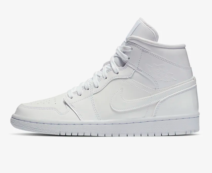 all white jordans womens