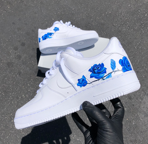 blue flower air force 1