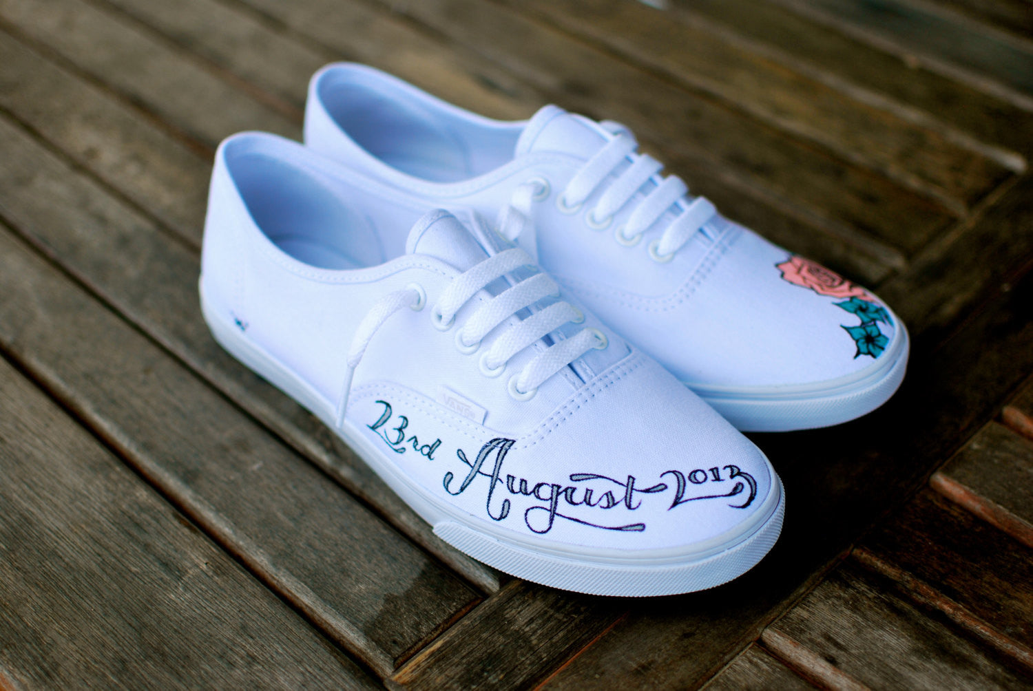 customize vans with name