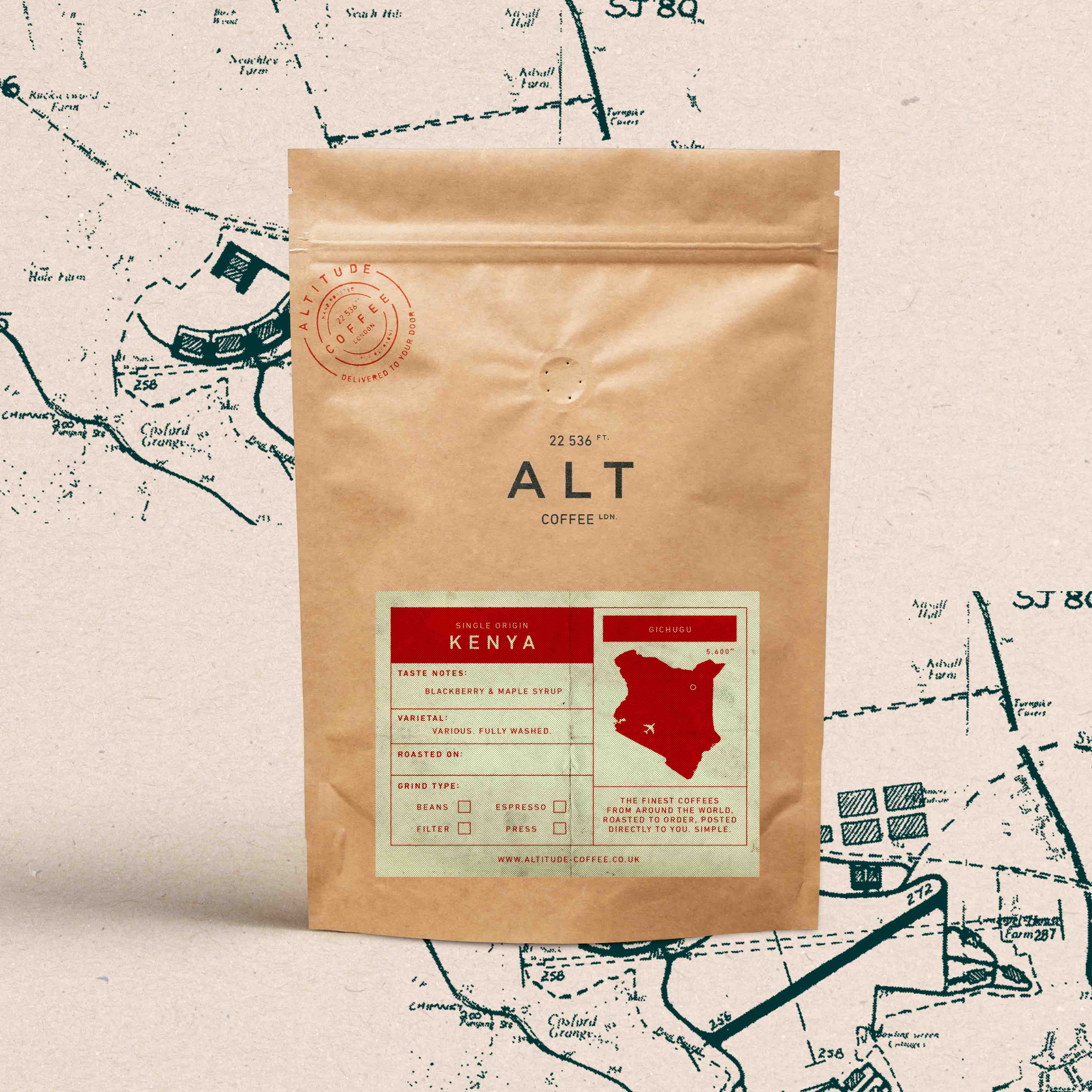 Kenya - Gichugu - Altitude Coffee London product image