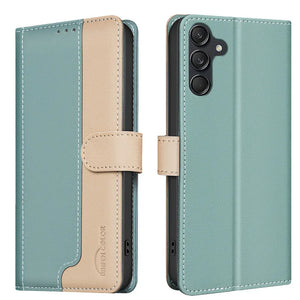 Luxury Leather Book Wallet Case For Samsung Galaxy A series - AF Case