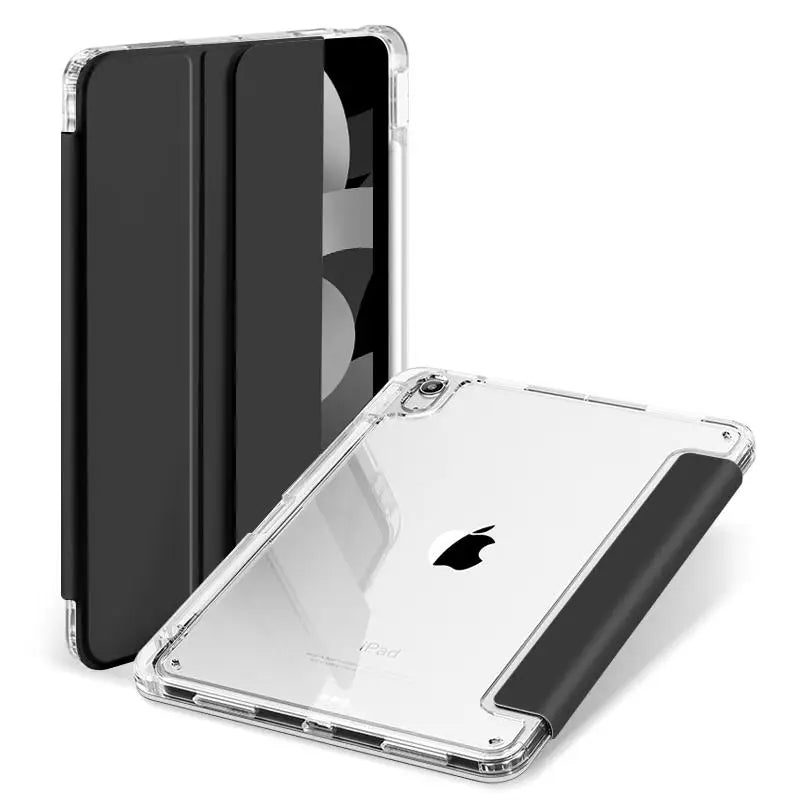 Funda transparent back cover colorful pu material protective Case For iPad Pro 7th/Air 6th(2024)