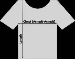 example shirt for size guide
