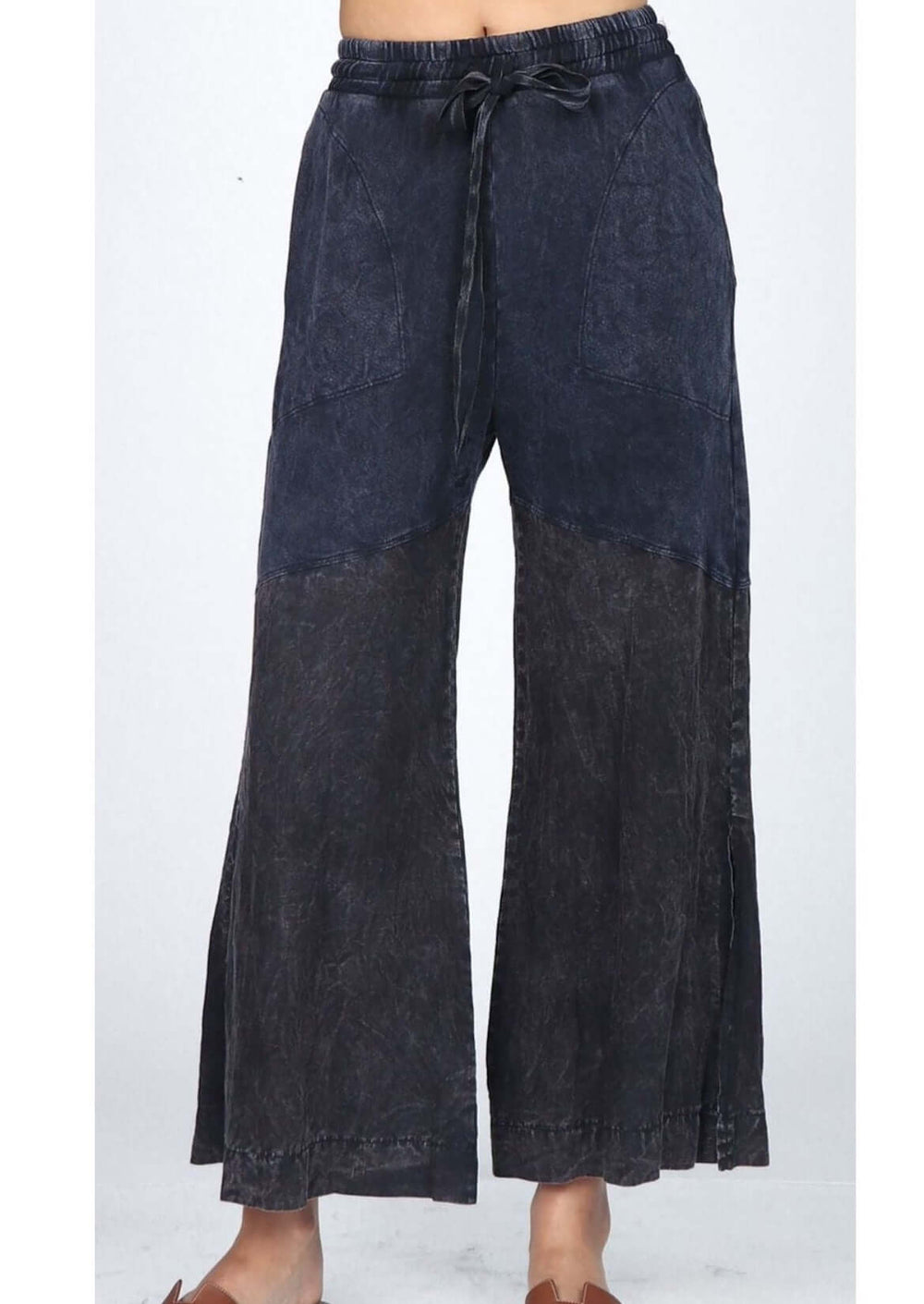 Women's Soft High Waist Solid Color Gaucho Pants – COTTON KITTY