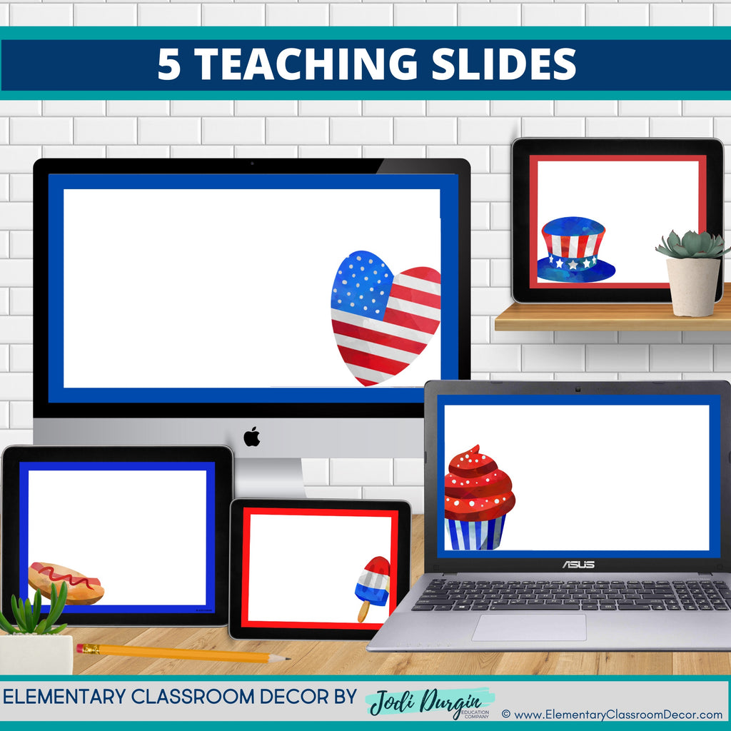 americana classroom decor