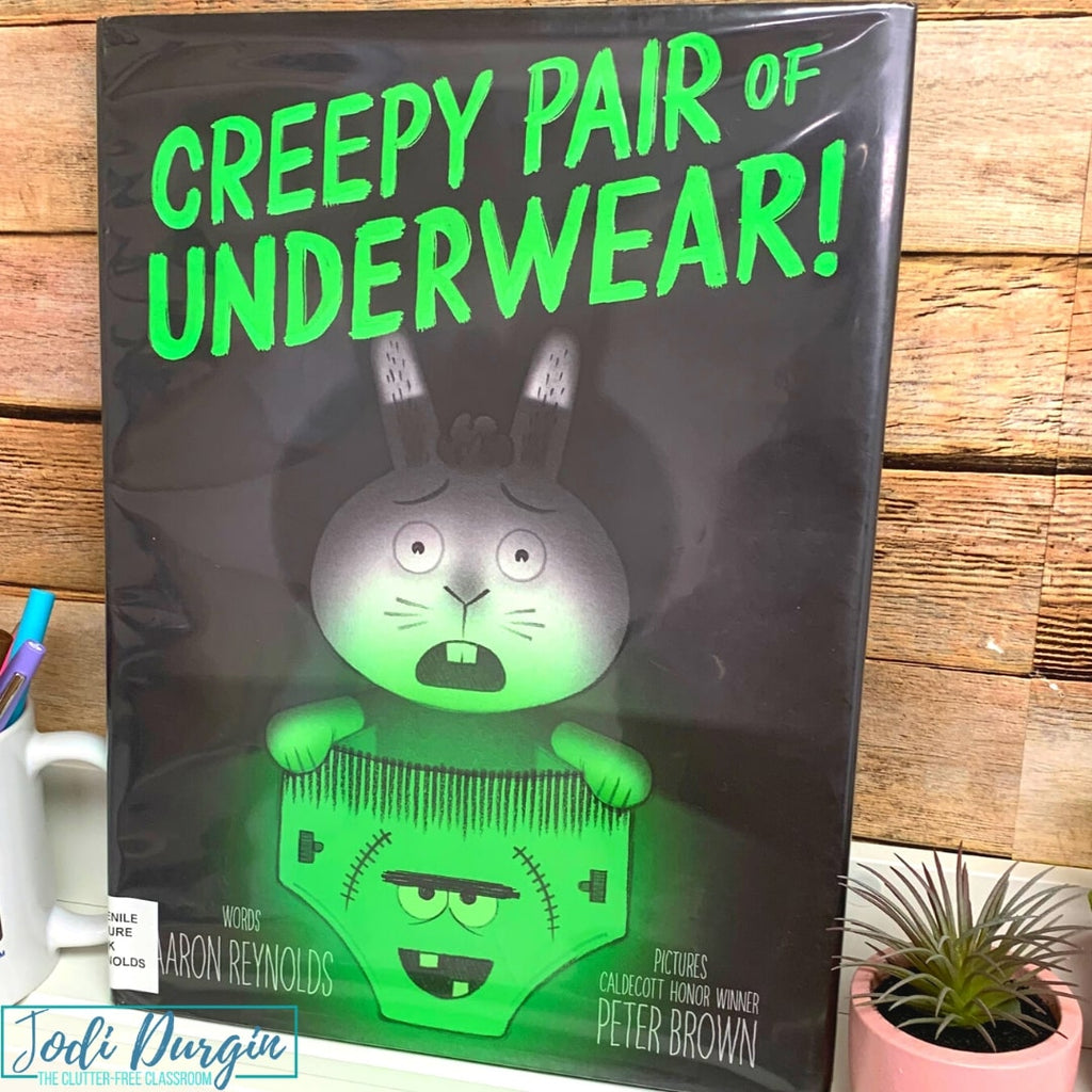 Creepy Pair of Underwear activities and lesson plan ideas Clutter