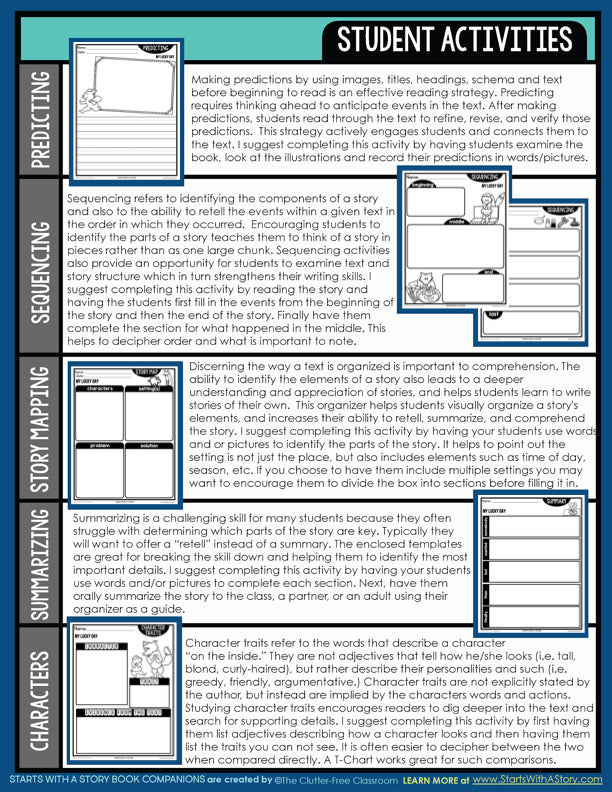 my-lucky-day-activities-and-lesson-plan-ideas-clutter-free-classroom