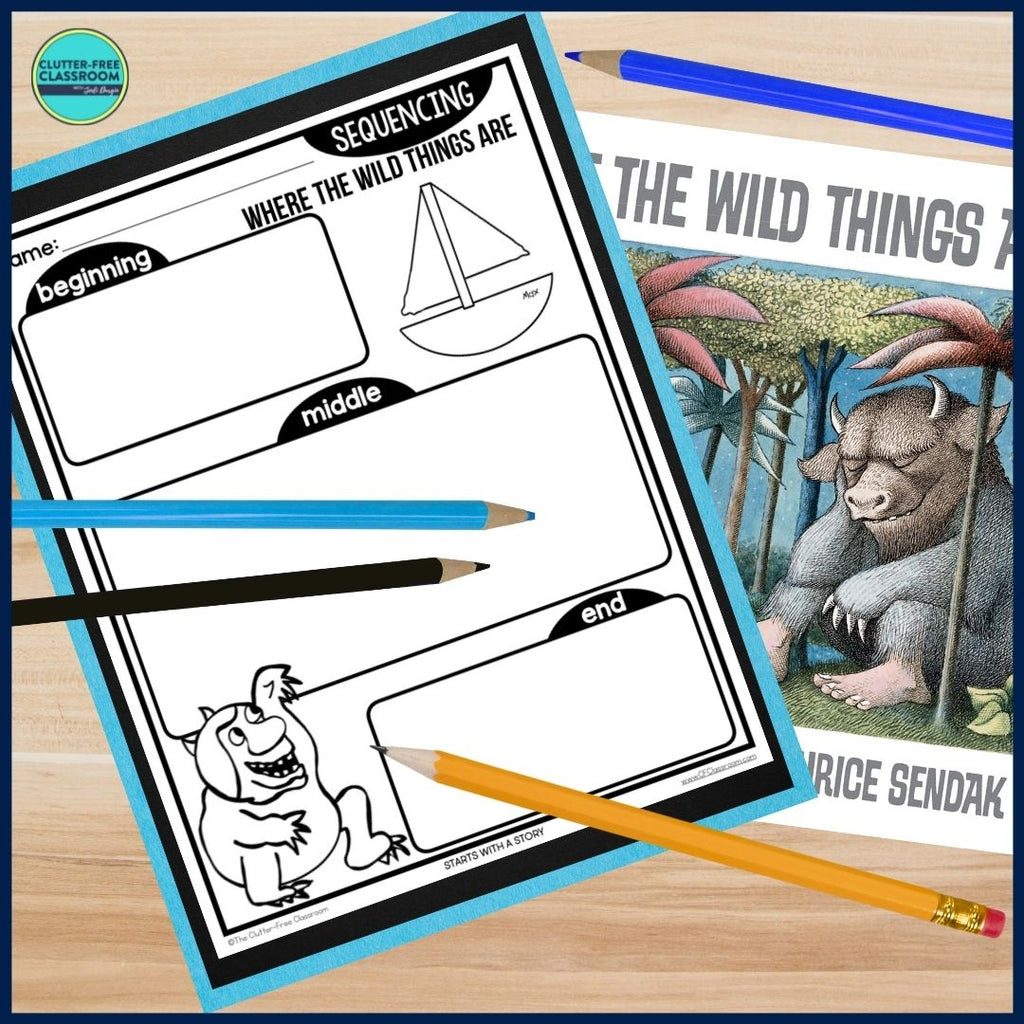 Where The Wild Things Are Worksheets Printable Free