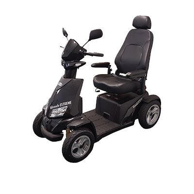 Merits Health Silverado Extreme mobility scooter in black.