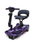 EV Rider Transport M manual folding mobility scooter in plum.