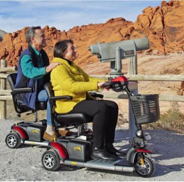 Golden Technologies Buzzaround EX Three-Wheel Disassembling Mobility Scooter