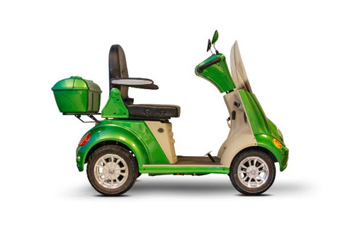 EWheels EW-53 Four-Wheel Recreational Mobility Scooter in Green