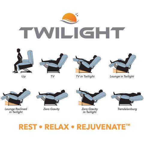 Golden Technologies Twilight Lift Chair Recliner Positions