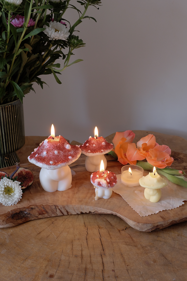 Mushroom Candle – loveucandle