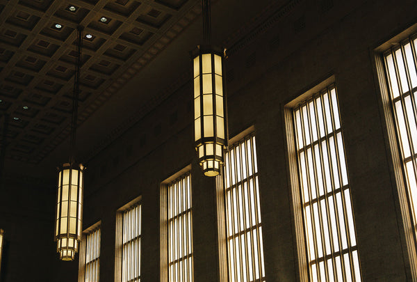 Photograph taken with a Konica Autoreflex TC in 30th Street Station