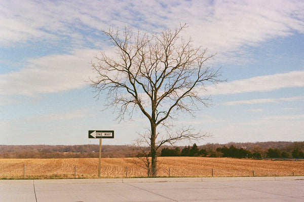 Photograph of a deserted road