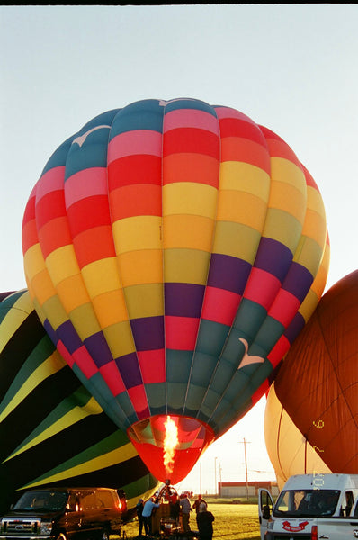 Photograph of hot air balloon