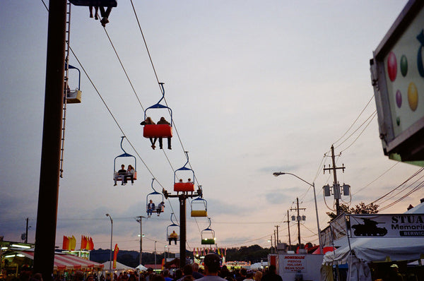 Photograph of a ride at a fair