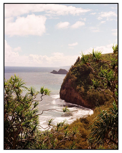 Photograph of landscape in Hawaii