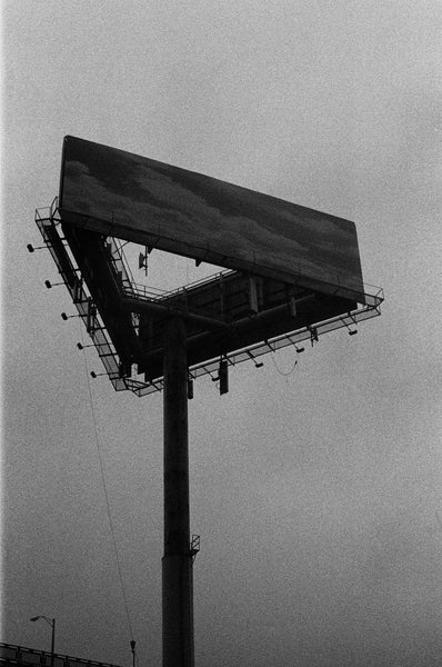 Photograph of a highway billboard