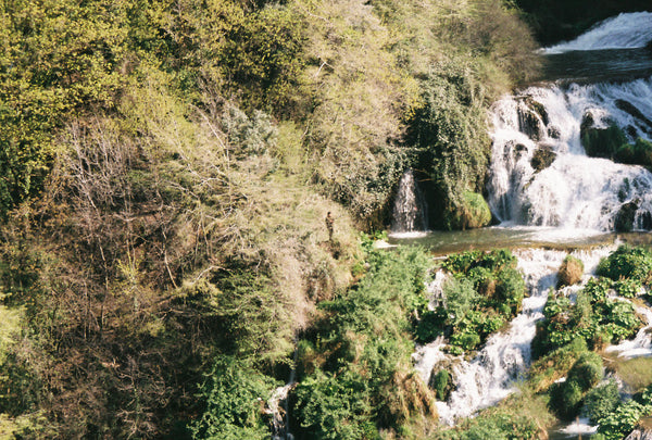 Photograph of waterfall