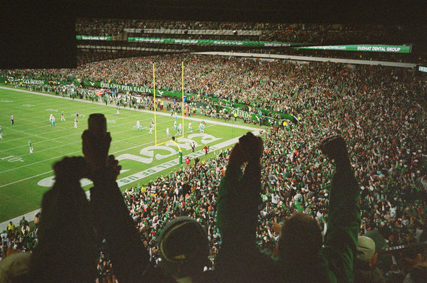 Photograph of stadium at an Eagles game