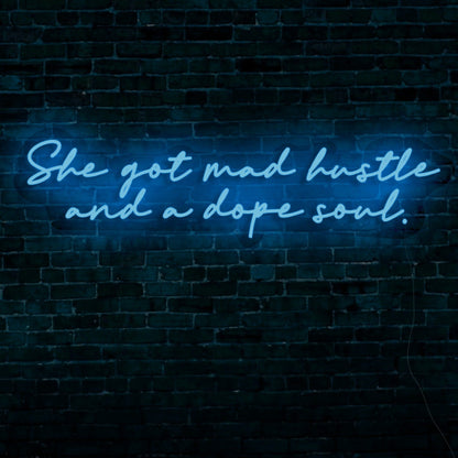 She’s Got Mad Hustle LED Neon Sign