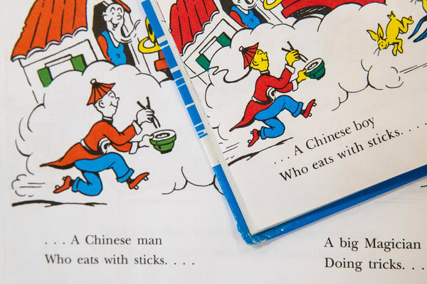 Dr Seuss And to Think That I Saw It on Mulberry Street Chinese Man Sticks