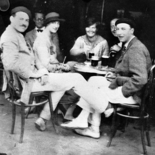Hemingway Loeb Cafe Table Sun Also Rises Paris Drinking Alcohol