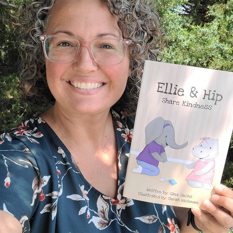 Gina Sachs Ellie and Hip Share Kindness Children's Book