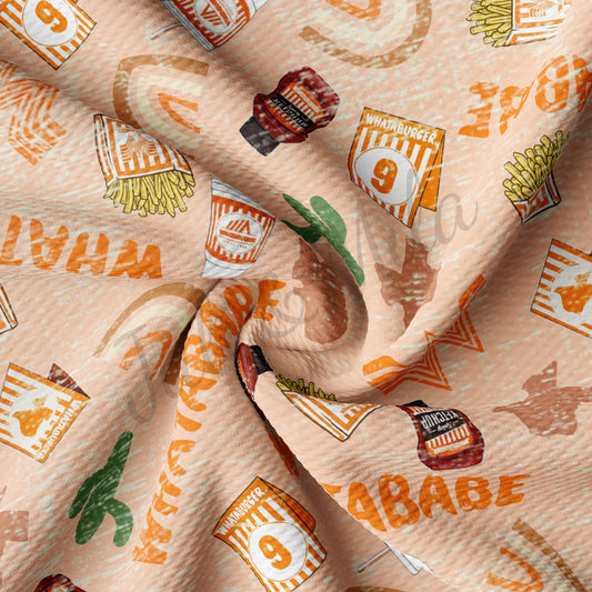 Whataburger Bullet Fabric AA230 – Fabric4ever