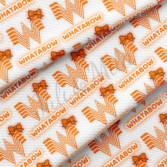 Whataburger Bullet Fabric AA230 – Fabric4ever