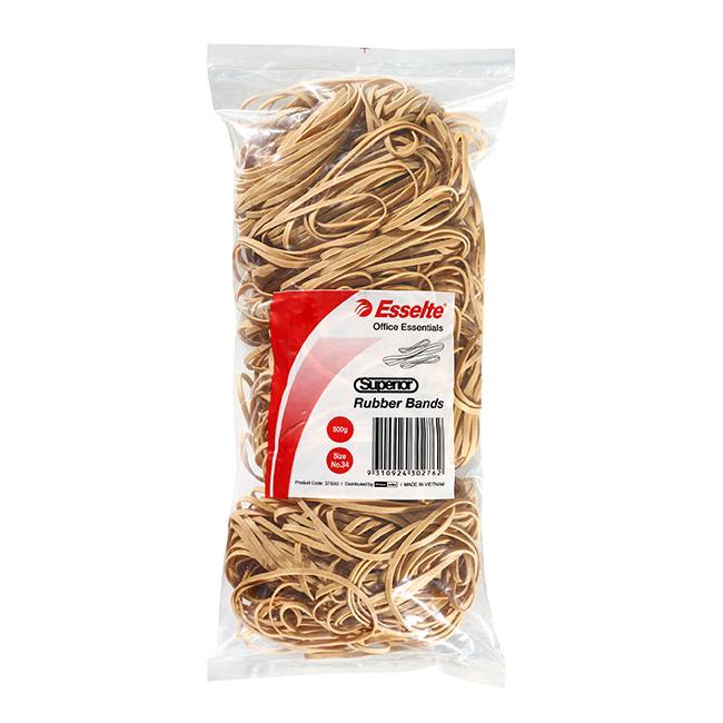 Rubber Bands 1.5Oz-Tan - Assorted Sizes