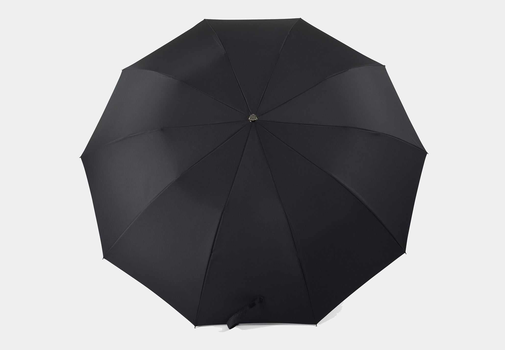 Fox Umbrellas - Maple Crook Handle - Black