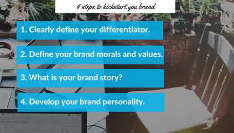 4 steps to kickstart your brand