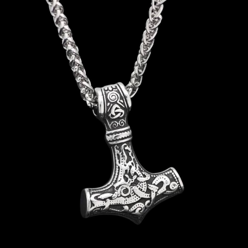 Nostalgia Thor Hammer Mjolnir Rune Ansuz God Odin Goat Ram Amulet Viking  Bracelet Men Women Paracord Beads Vikingos Accesorios - AliExpress