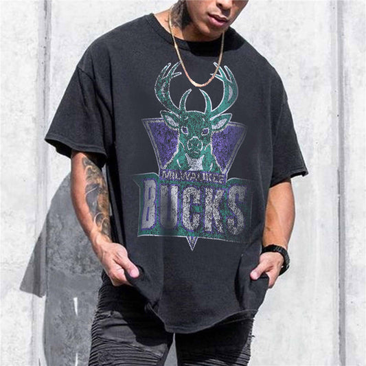 Milwaukee Bucks Men's Loose Fit T-Shirts – Nova Fashion Shop
