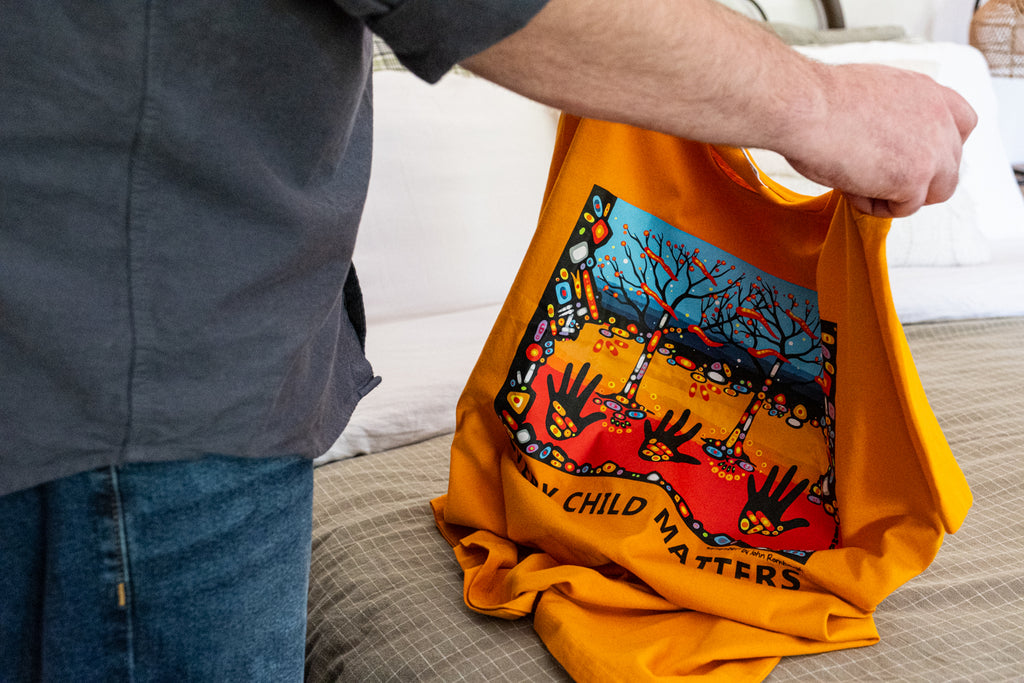 Orange shirt day is raise up Indigenous peoples and communities whose traditions, stories, and connection with nature inspire and enrich our heritage