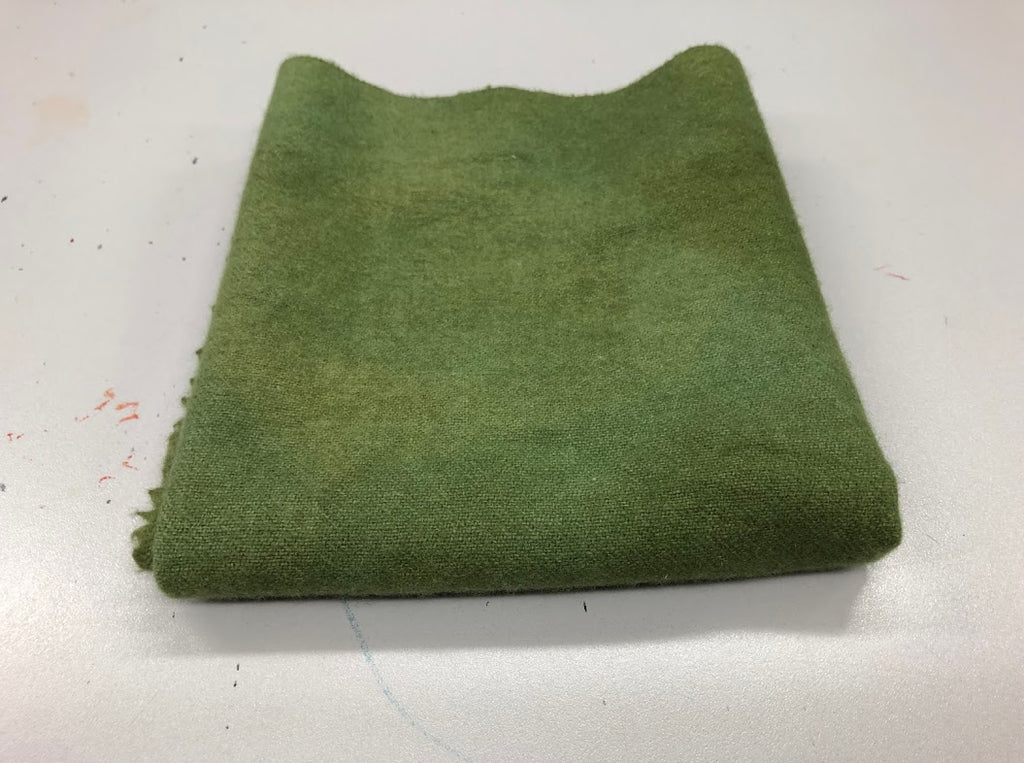 Green Wool Fabric 