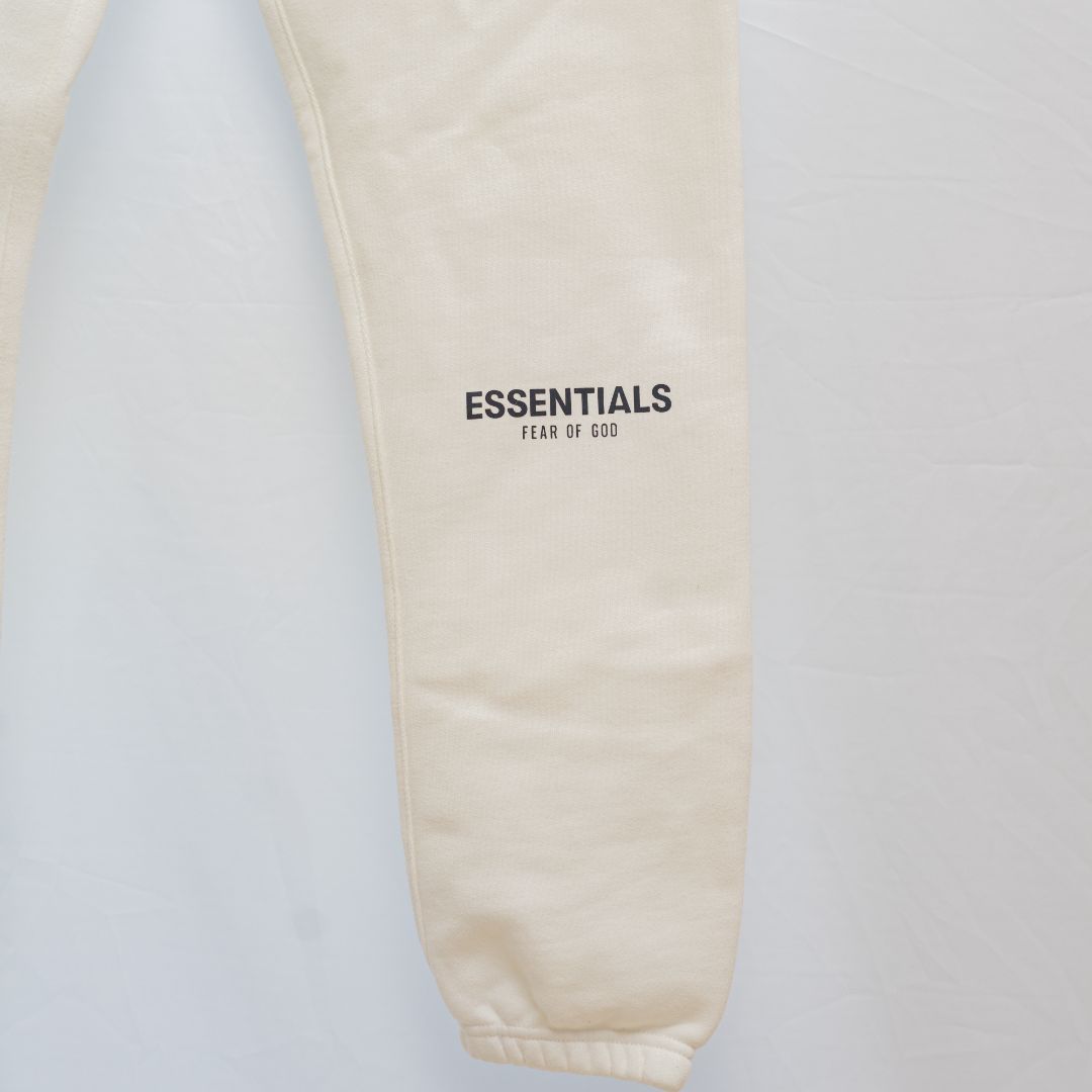Pre-owned Fear Of God Essentials White Sweatpants