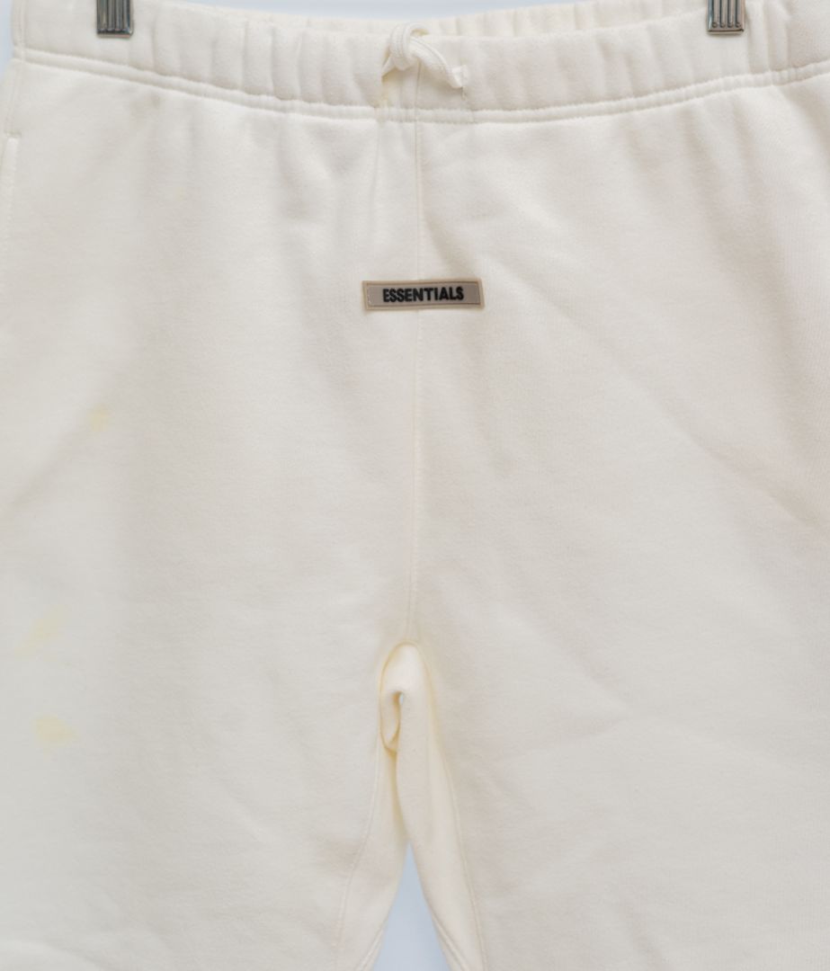 Pre-owned Fear Of God Essentials White Sweatpants