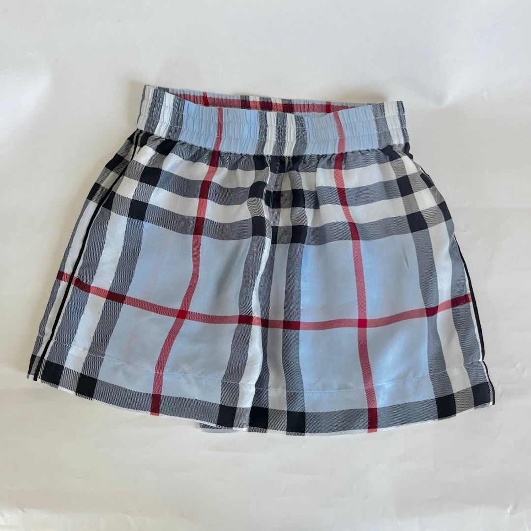 Pre-owned Burberry Burrberry Tierney Bowling Pajama Shorts