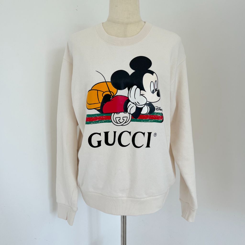 Gucci x Disney Oversized Mickey Mouse Pattern Sweater - BOPF | Business of  Preloved Fashion