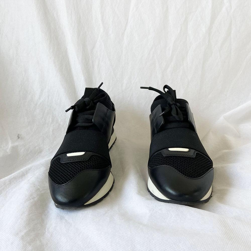 Balenciaga black Race Runner sneakers, 38
