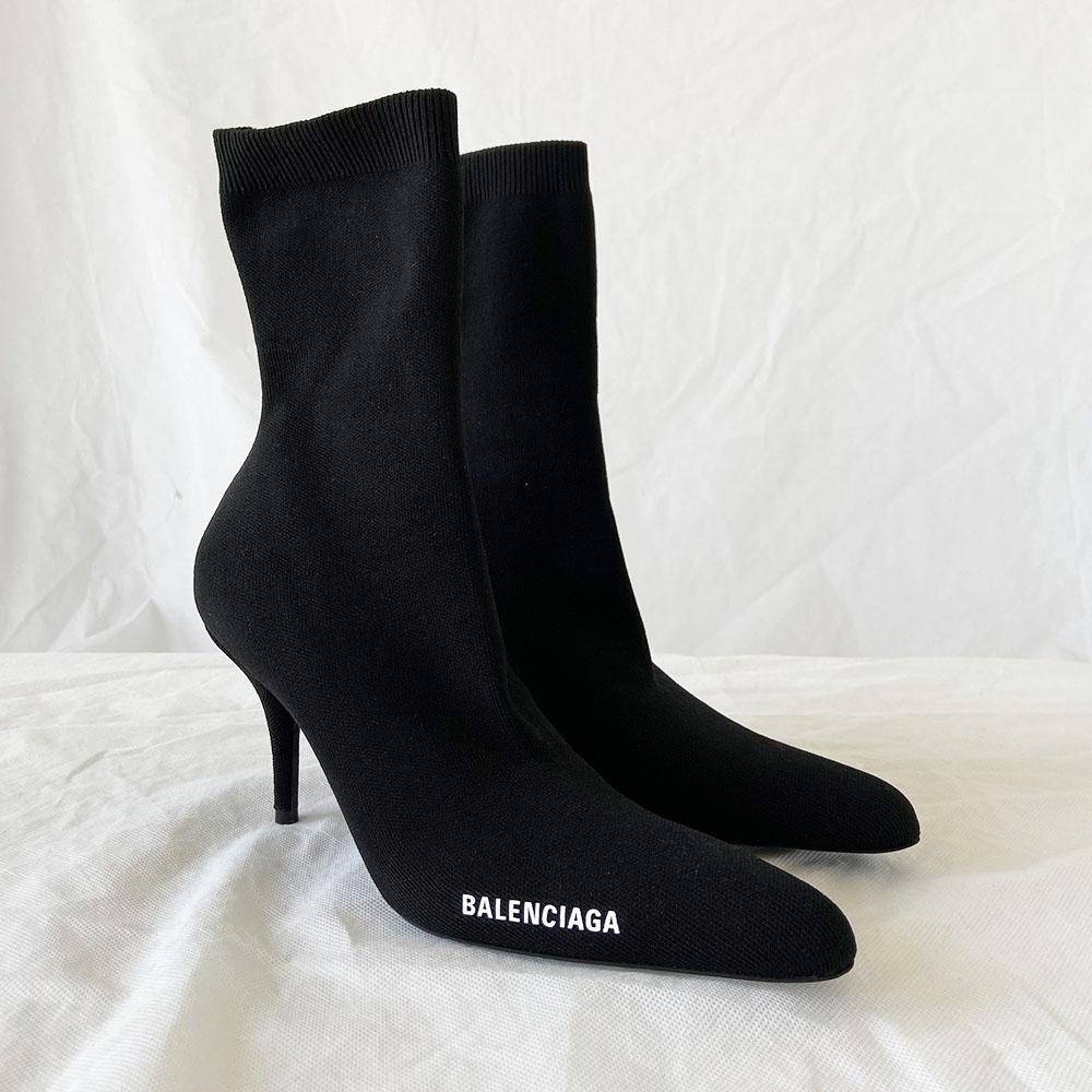 Balenciaga Knife Black Sock Boots | BOPF | Business of Preloved Fashion