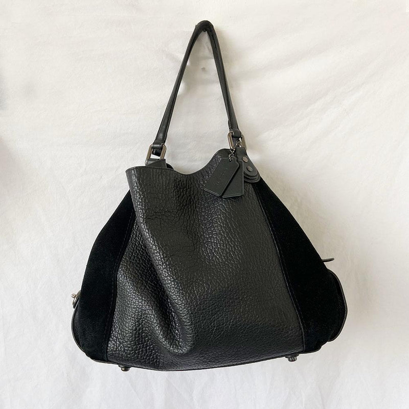 coach pebbled leather lexy shoulder bag