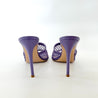 Gianvito Rossi Purple 105 Mules in Fishnet Mesh, 37.5 - BOPF | Business of Preloved Fashion
