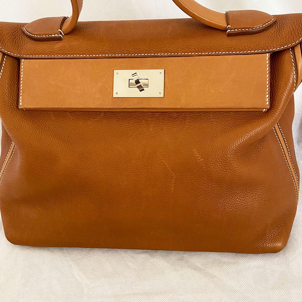 Hermes 24/24 Bag in Gold Leather | BOPF | Business of Preloved Fashion